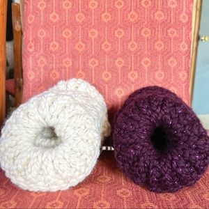 Sparkle Knit Scrunchy
